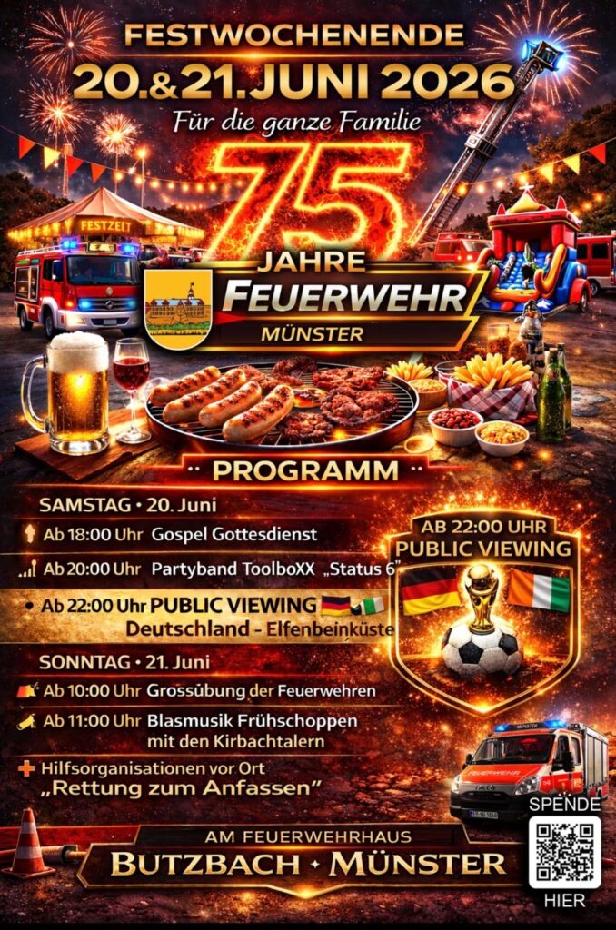 75 Jahre Feuerwehr